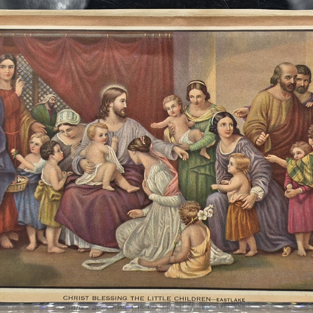 Christ Blessing The Little Children